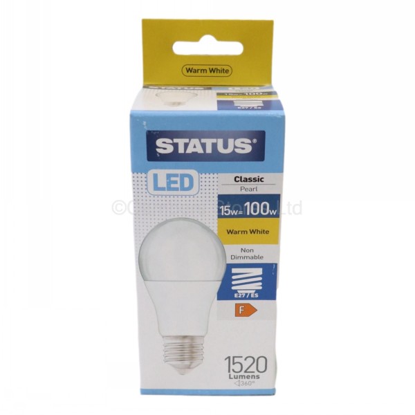 Status LED Light Bulb GLS Large ES 15w/100w Cambers Country Store